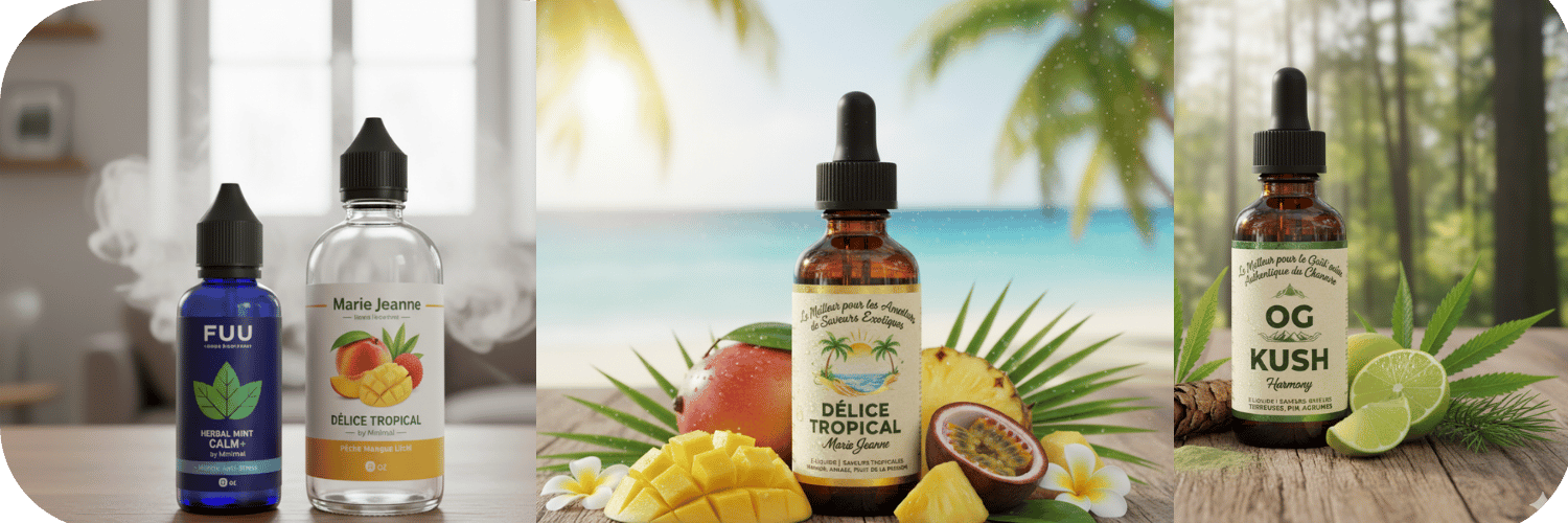 Meilleur E-liquide CBD 2025 : TOP 10 Comparatif Complet