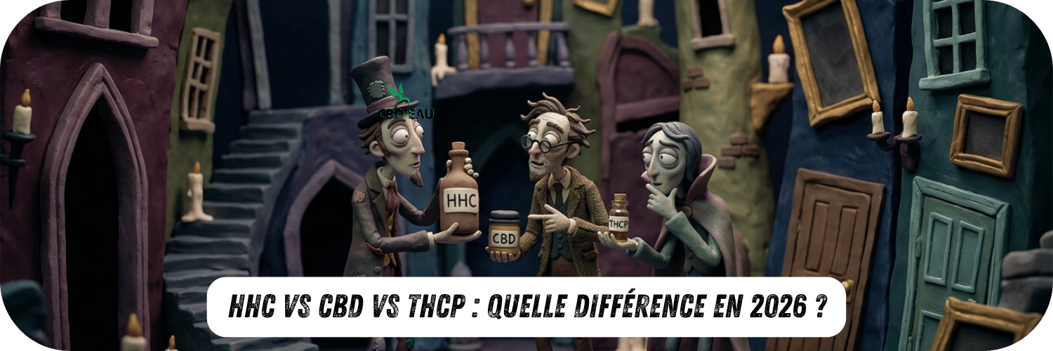HHC vs CBD vs THCP : Quelle Différence en 2026 ?