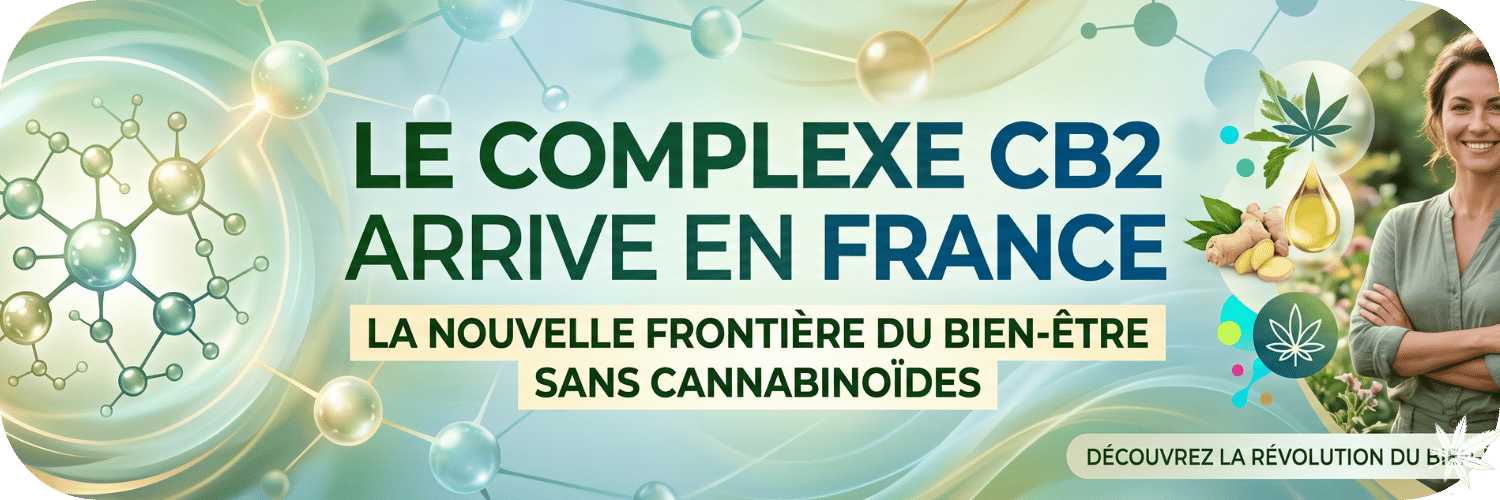 Le complexe CB2 arrive en France : la nouvelle frontière du bien-être sans cannabinoïdes