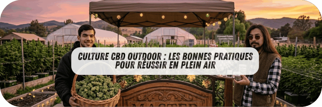 Culture CBD Outdoor : les bonnes pratiques pour réussir en plein air
