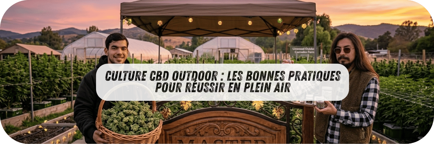 Culture CBD Outdoor : les bonnes pratiques pour réussir en plein air